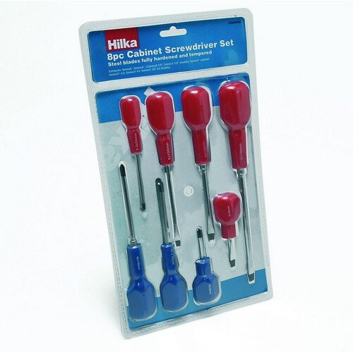Hilka Hilka 32600008 Cabinet Maker Screwdriver Set 8 Piece