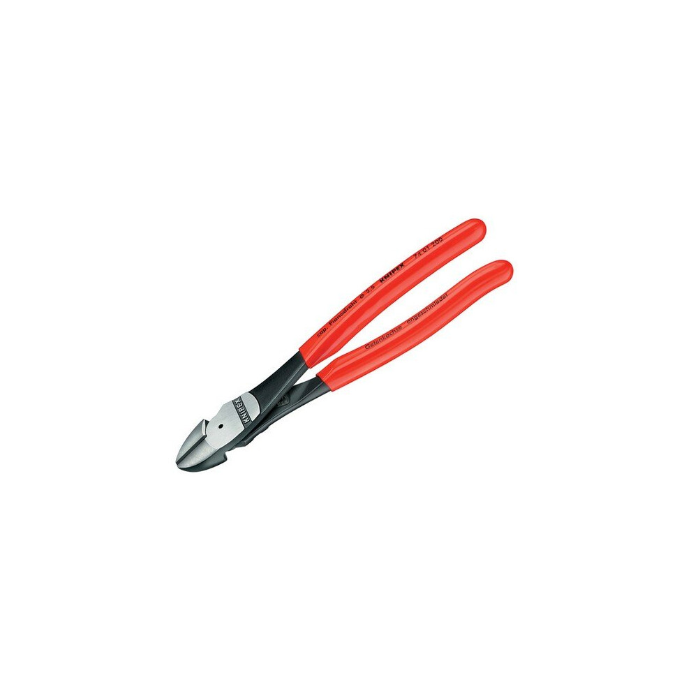 Knipex 74 01 160 SB High Leverage Diagonal Cutters PVC Grip 160mm (6.1/4in)
