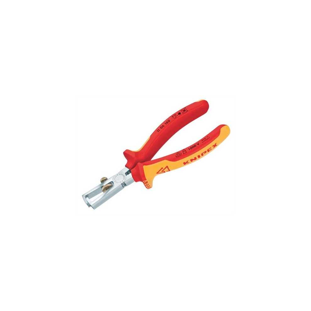 Knipex 11 06 160 SB VDE Insulation Strippers 160mm