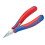 Knipex Knipex 35 22 115 SB Electronics Half Round Jaw Pliers Multi-Component Grip 115mm 1