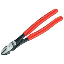 Knipex 74 01 180 SB High Leverage Diagonal Cutters PVC Grip 180mm (7in)