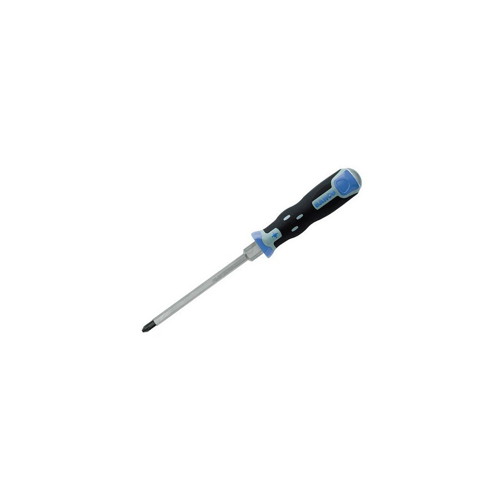 Bahco 040.002.125 Tekno+ Through Shank Screwdriver Pozi Tip Pz2 X 125Mm