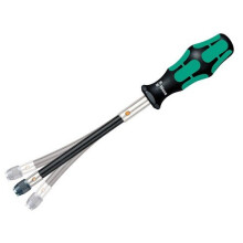 Wera 028160 Kraftform Plus 392 Flexi Bit Holder Screwdriver with Flexible Shaft