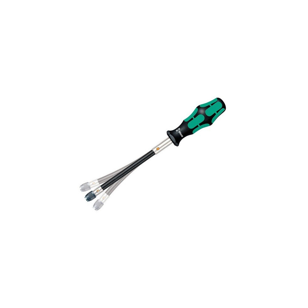Wera 028160 Kraftform Plus 392 Flexi Bit Holder Screwdriver with Flexible Shaft