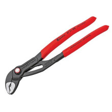 Knipex 87 21 250 SB Cobra Quickset Waterpump Pliers, PVC Grips, 250mm, 50mm Capacity KPX8721250