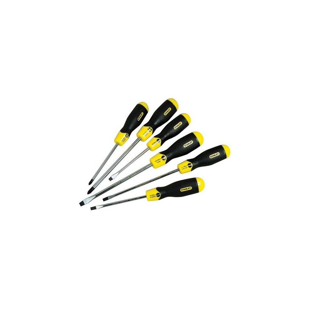 Stanley 5-98-001 Cushion Grip Screwdriver set of 6