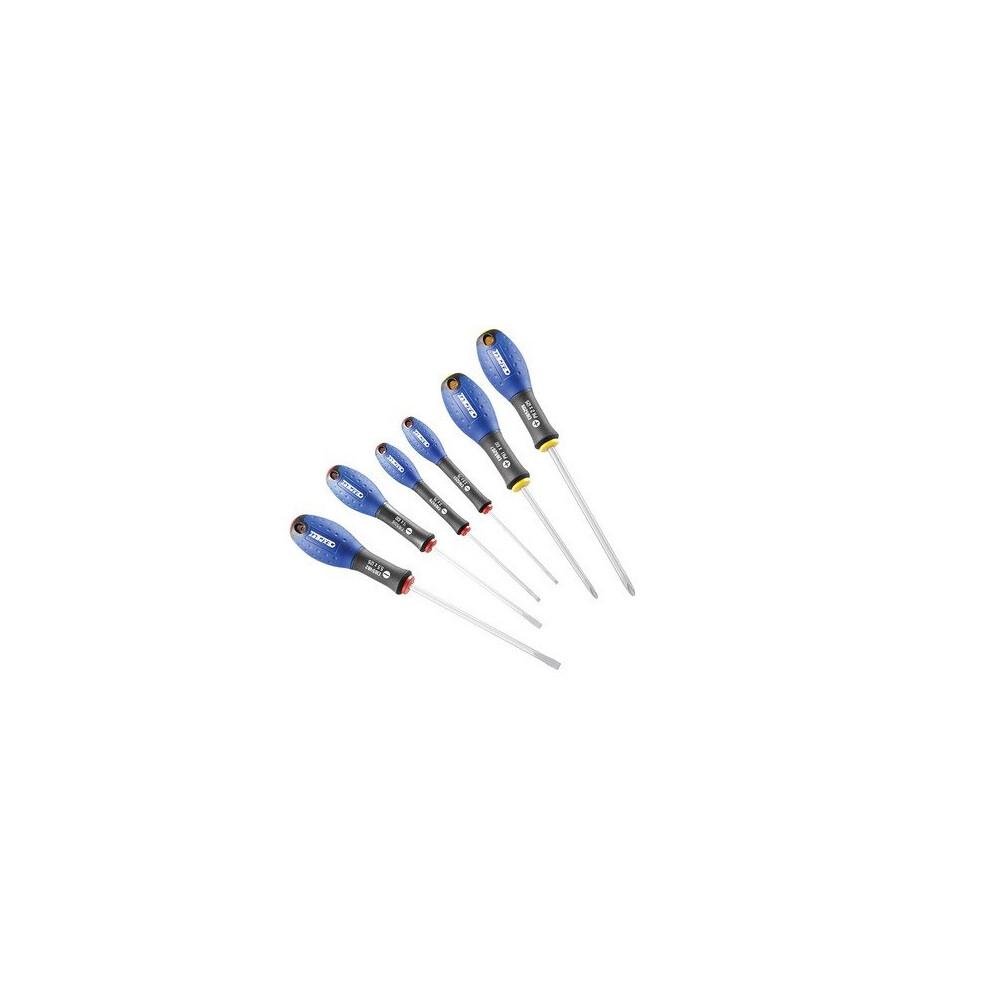Britool Expert E160902b Screwdriver Set 6 Piece Flared / Phillips 3258951609026