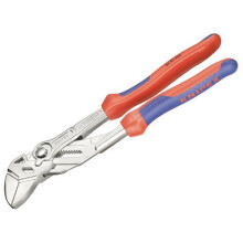 Knipex 86 05 180 SB Plier Wrench Multi-Component Grip 180mm - 35mm Capacity