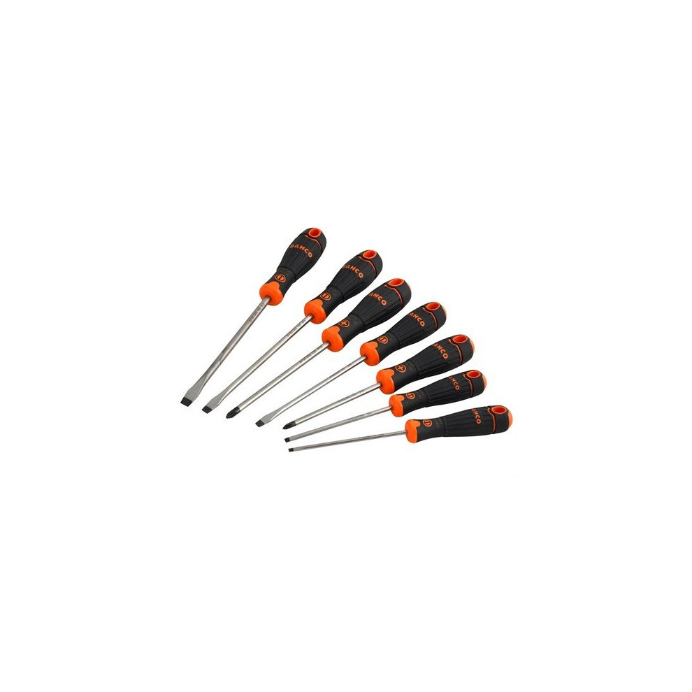 Bahco B219.017 BAHCOFIT Screwdriver Set of 7 Slotted / Phillips