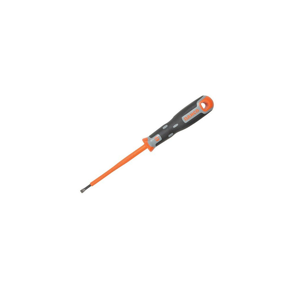 Bahco 033.040.100 Tekno+ Vde Screwdriver Slotted Tip 4.0Mm X 100Mm