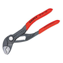 Knipex 87 01 125 SB Cobra Waterpump Pliers PVC Grip 125mm - 27mm Capacity