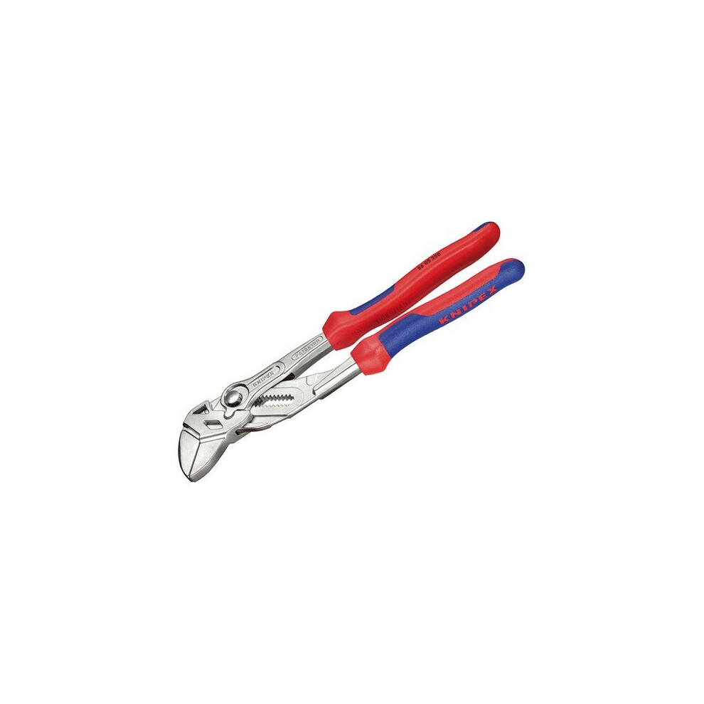 Knipex 86 05 250 SB Plier Wrench Multi-Component Grip 250mm - 46mm Capacity