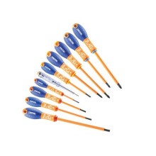 Britool Expert E160912B Screwdriver Set 10 Piece Insulated