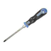 Bahco 025.002.125 Tekno+ Screwdriver Pozidriv Tip PZ2 x 125mm Hex Shank