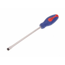 Faithfull FAISDF200 Soft-Grip Screwdriver Slotted Flared Tip 10mm x 200mm