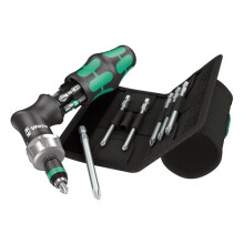 Wera 5051031001 Kraftform Kompakt Ratchet Bit Holder Set of 13 PH/PZ/TX