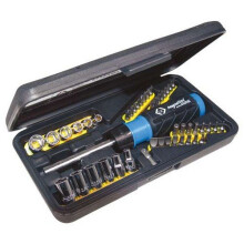 CK T4826D Ratchet Bit and Socket Set 46 Piece