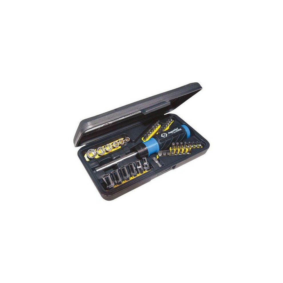CK T4826D Ratchet Bit and Socket Set 46 Piece
