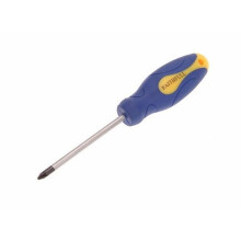 Faithfull FAISDPZ2 Soft-Grip Screwdriver Pozidriv Tip PZ2 x 100mm