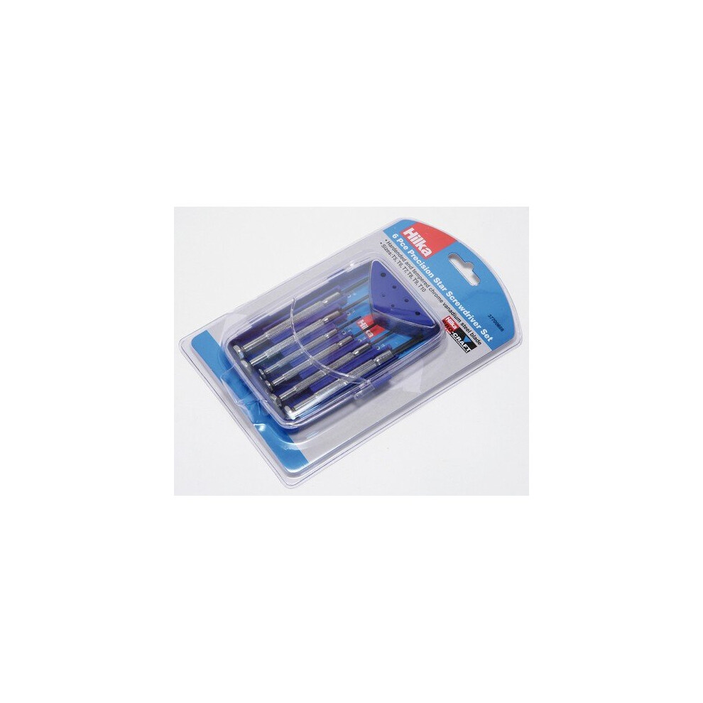 Hilka 37700600 Precision Screwdriver Set 6 Piece