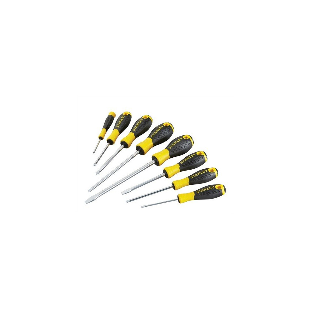Stanley Tools STHT0-60210 Essential Screwdriver Set of 8 PH/SL