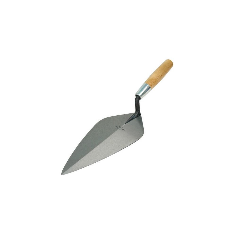 Marshalltown M3412 Brick Trowel Wide London Pattern 12" Wooden Handle