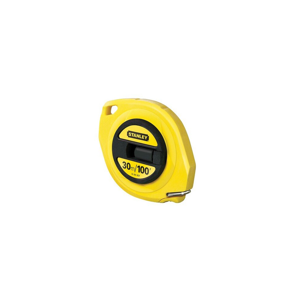 Stanley 0-34-107 Closed Case Steel Tape 30M / 100Ft (Width 9.5Mm)
