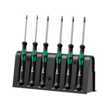 Wera 118154 Kraftform 2067 Micro Screwdriver Set Torx Tip 6 Piece Set