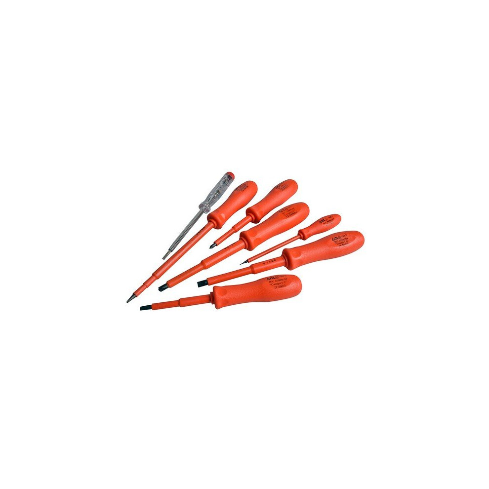 ITL UKC-02100 Insulated Screwdriver Set of 7-image-OPC-PMTPBT-NEW