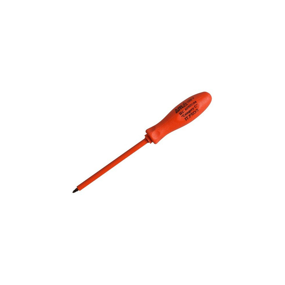 ITL UKC-01979 Insulated Screwdriver Pozi No.0 x 75mm 3in-image-OPC-PMTPB6-NEW