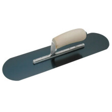 Marshalltown MPT205B Pool Trowel Blued Steel 20" x 5" Shaped Wooden Handle