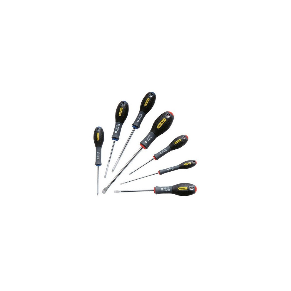 Stanley 0-65-425 FatMax Screwdriver Set Parallel / Flared / Pozi Set of 7