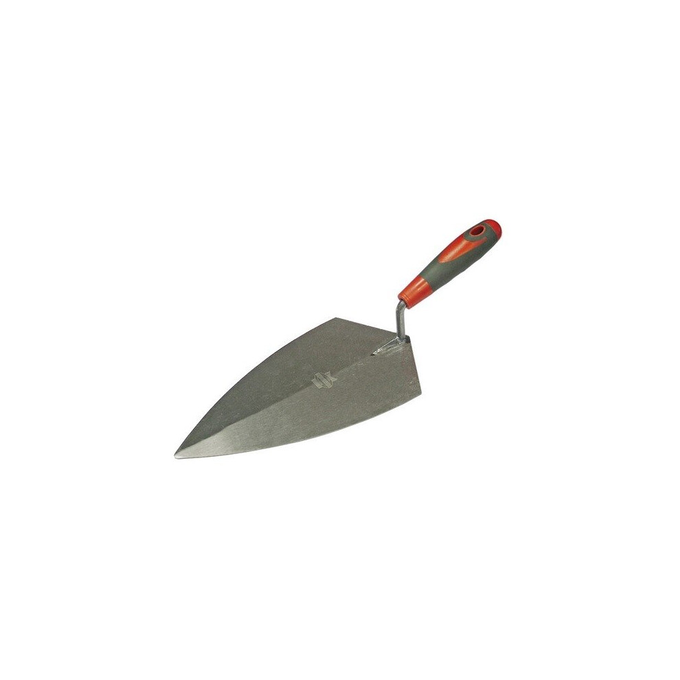 Faithfull FAISGTB11P Philadelphia Pattern Brick Trowel Soft-Grip Handle 11in
