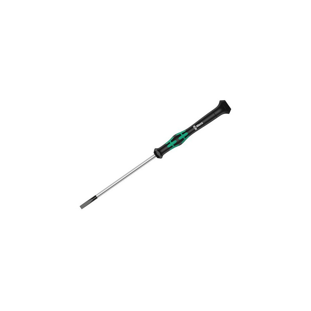Wera 118004 Kraftform 2035 Micro Screwdriver Slot Tip 1.8mm x 60mm