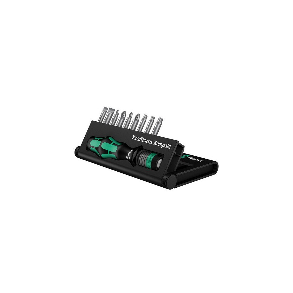 Wera 056653 Kompakt 10 Screwdriver Bit Set of 10