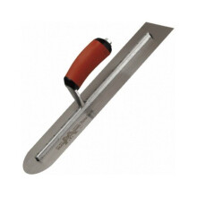 Marshalltown MXS66RED Finishing Trowel 16" x 4" Mild Steel Rounded Ends Durasoft Handle