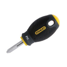 Stanley Fatmax STA065407 Phillips PH2 x 30mm Screwdriver - Large Soft-Grip Handle for High Torque, Chrome Vanadium Steel