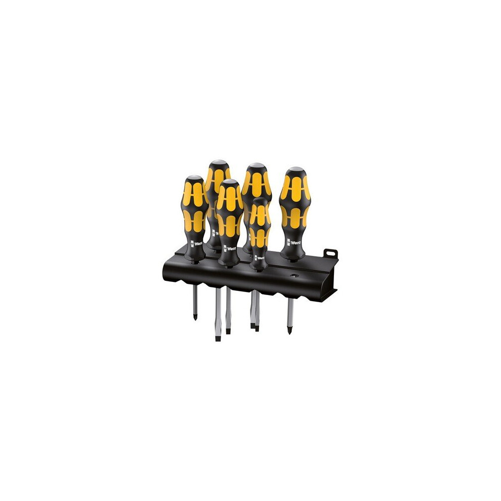 Wera 018282 Kraftform Chiseldriver Set of 6 PH/SL