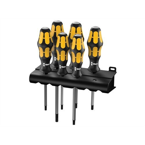 Wera Jeu de tournevis TORX WERA 977/6 - Clé de découplement intégrée