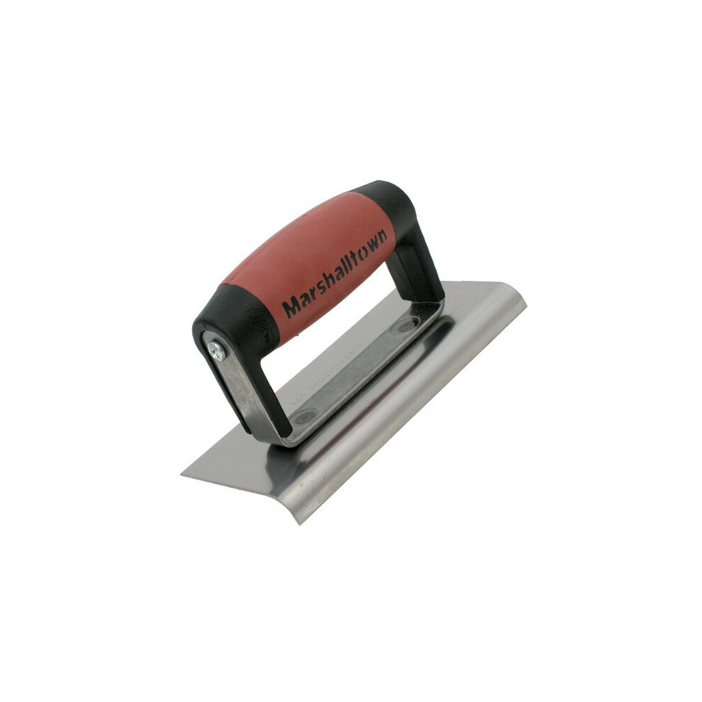 Marshalltown M192SSD Cement Edger 10" x 4" Stainless Steel Durasoft Handle