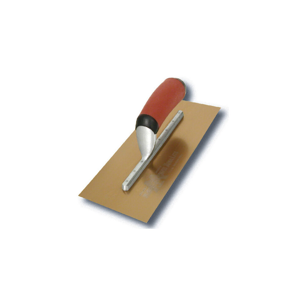 Marshalltown M4713DFDL Duraflex Gold Stainless Steel 16" x 5" Durasoft Handle