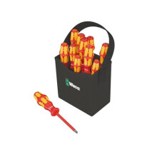 Wera 5004310001 Kraftform Plus VDE 2go 100 Screwdriver Set of 12 PH/PZ/TX/SL