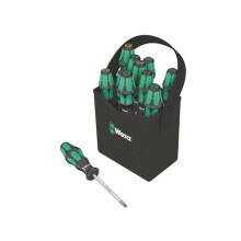 Wera 5004313001 Kraftform Plus 2go 300 Screwdriver Set of 12 PH/PZ/TX/SL