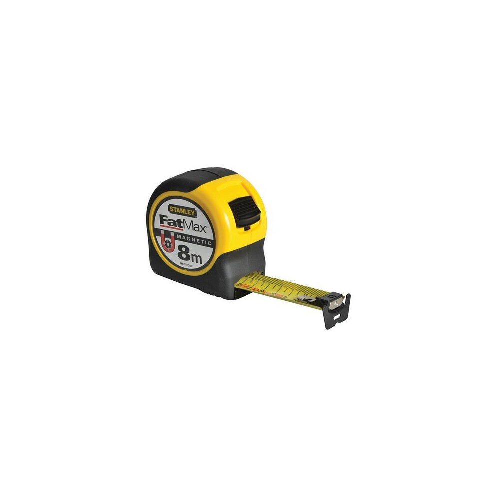 Stanley FMHT0-33868 Blade Armor Magnetic Tape Measure 8 Metre Metric Only