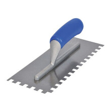 Vitrex 102954 Notched Adhesive Trowel Square 10mm Soft Grip Handle 11in x 4.1/2in