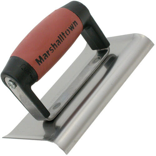 Marshalltown Marshalltown M136D Curved Edger 6" x 3" Durasoft Handle