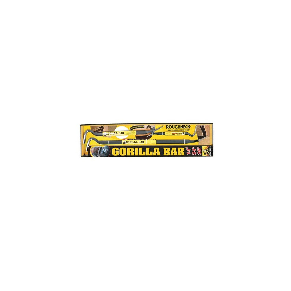 Roughneck 64-401 Gorilla Bar Set 14in 24in & 36in