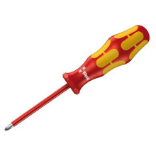 Wera 006159 Kraftform 162i VDE Insulated Screwdriver Phillips PH2 x 200mm