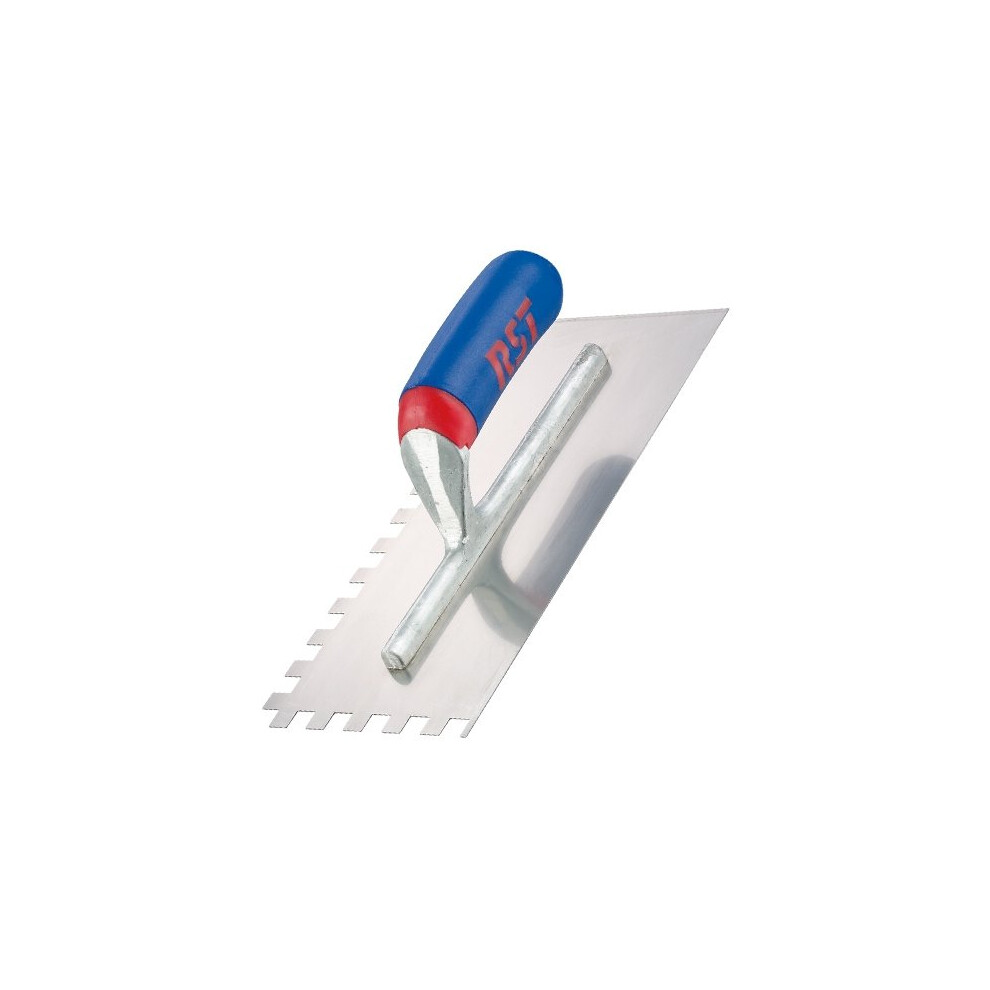 Rst Rtr6260s Notched Trowel 11" X 4.1/2" 10Mm Soft Grip 5013693003581