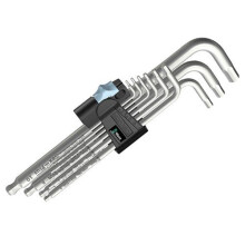 Wera 022720 Hex-Plus Key Set Stainless Ball End Set of 9 (1.5-10mm)
